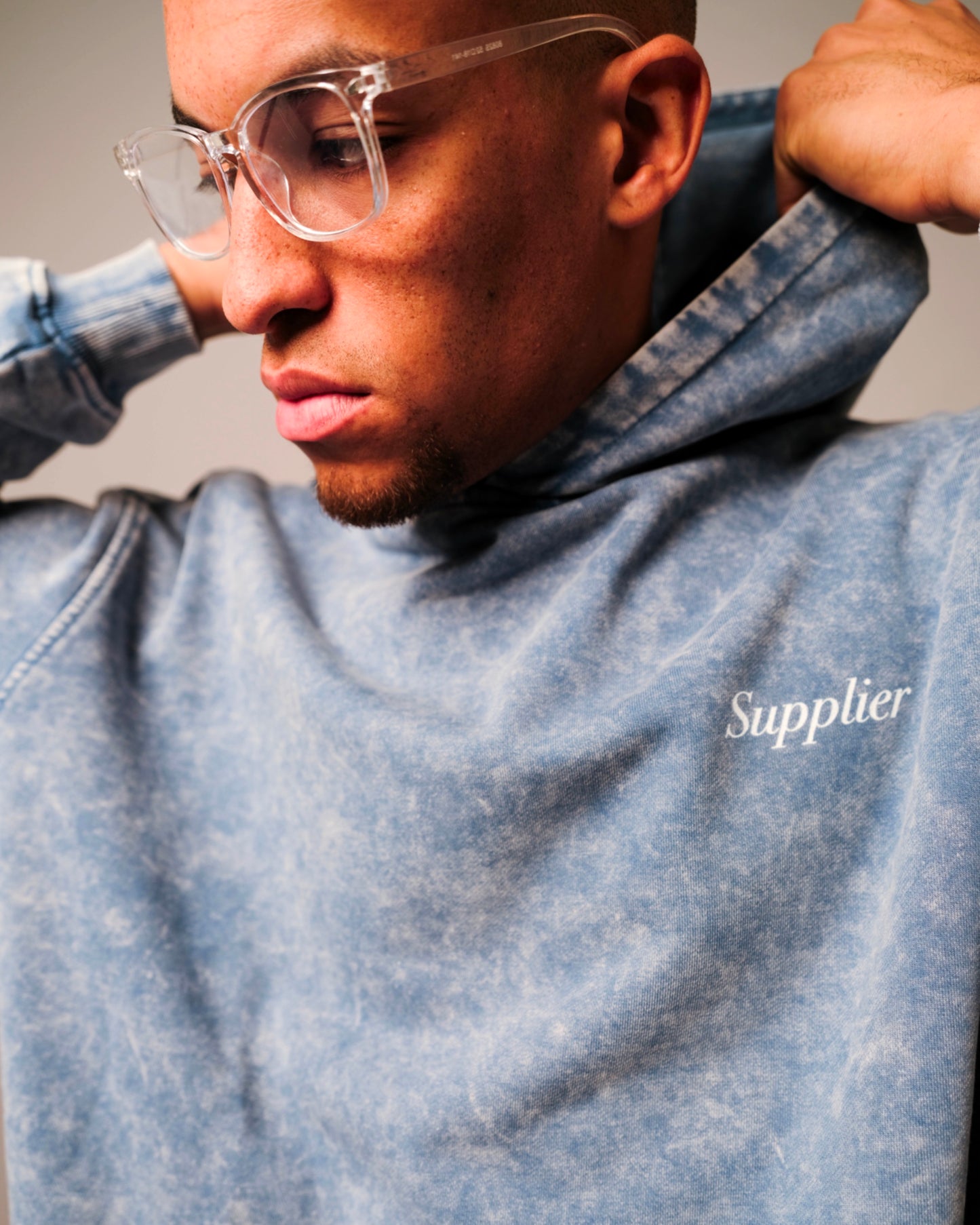 Stone Blue Hoodie