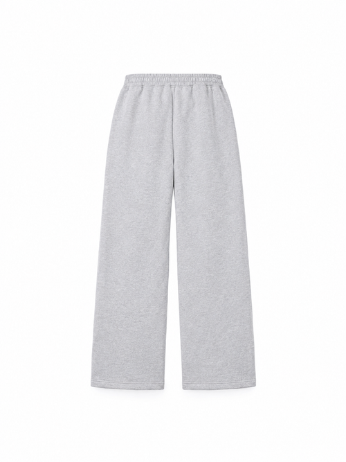 Blossom Pants Heather Grey - Straight Leg
